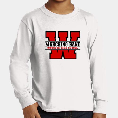 WA37 - Youth Dri Power ® 50/50 Cotton/Poly Long Sleeve Thumbnail