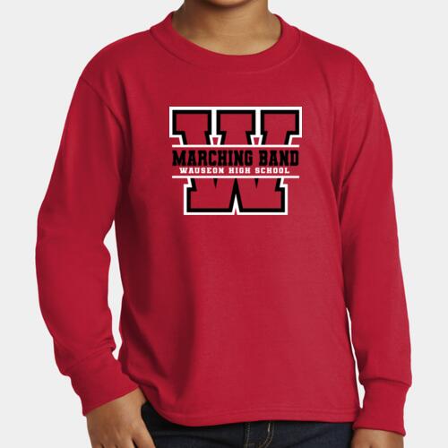 WA37 - Youth Dri Power ® 50/50 Cotton/Poly Long Sleeve Thumbnail