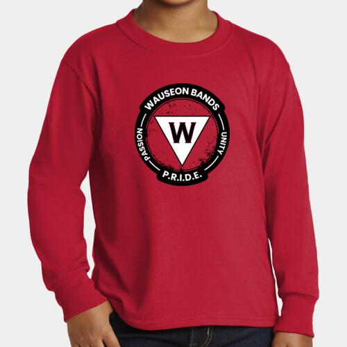 WA36 - Youth Dri Power ® 50/50 Cotton/Poly Long Sleeve Thumbnail