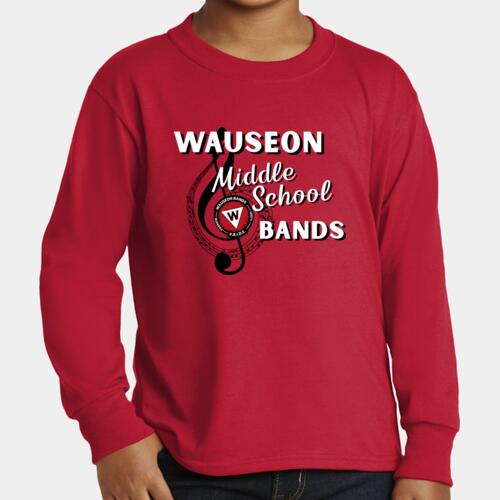 WA40 - Youth Dri Power ® 50/50 Cotton/Poly Long Sleeve Thumbnail