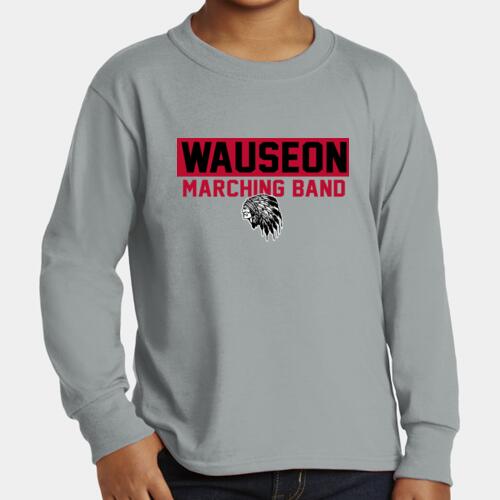 WA38 - Youth Dri Power ® 50/50 Cotton/Poly Long Sleeve Thumbnail